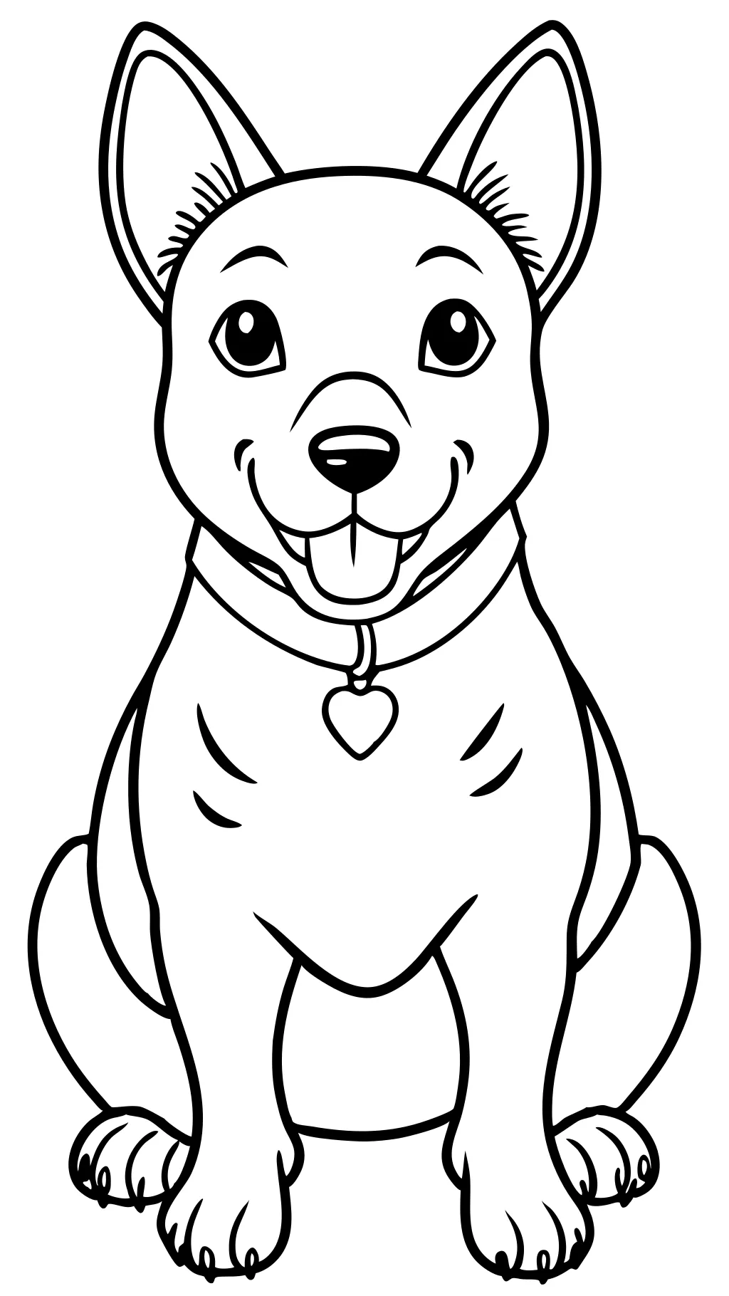 coloriages chiens imprimables